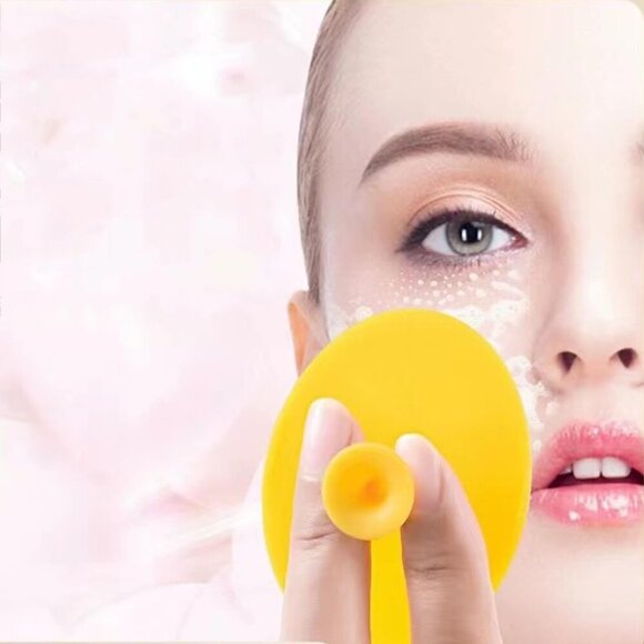 Silicone Facial Cleansing Brush, Soft Face Brush, Blackhead Acne Pore Pad - Face - Picture 2 of 8